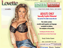 Tablet Screenshot of lovetteonline.com